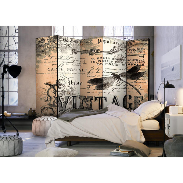 Rumsavdelare - Vintage Correspondence II-Rumsavdelare-Artgeist-peaceofhome.se