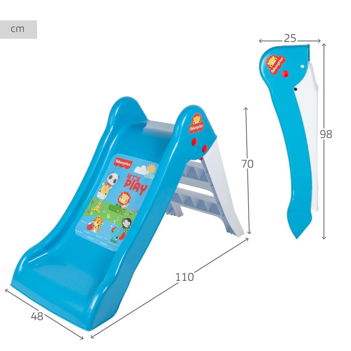 Rutschkana Fisher Price Blå-Leksaker och spel, Sport och utomhus-Fisher-Price-peaceofhome.se