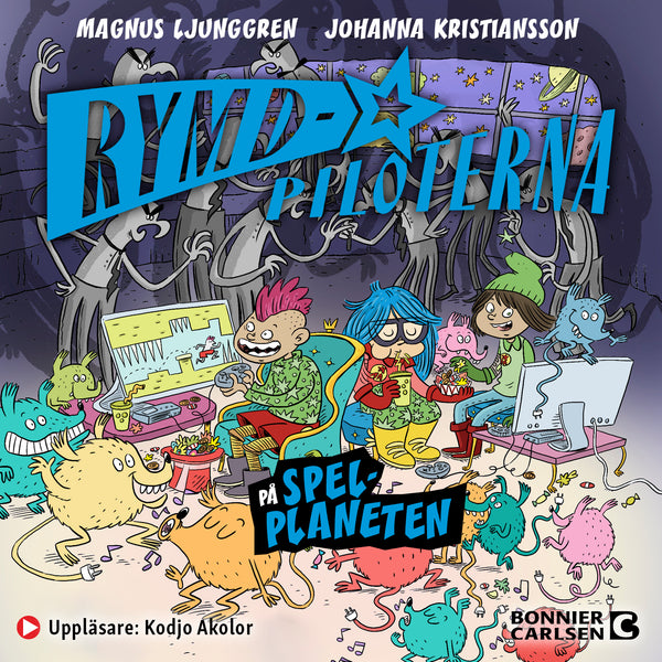 Rymdpiloterna på spelplaneten – Ljudbok – Laddas ner-Digitala böcker-Axiell-peaceofhome.se