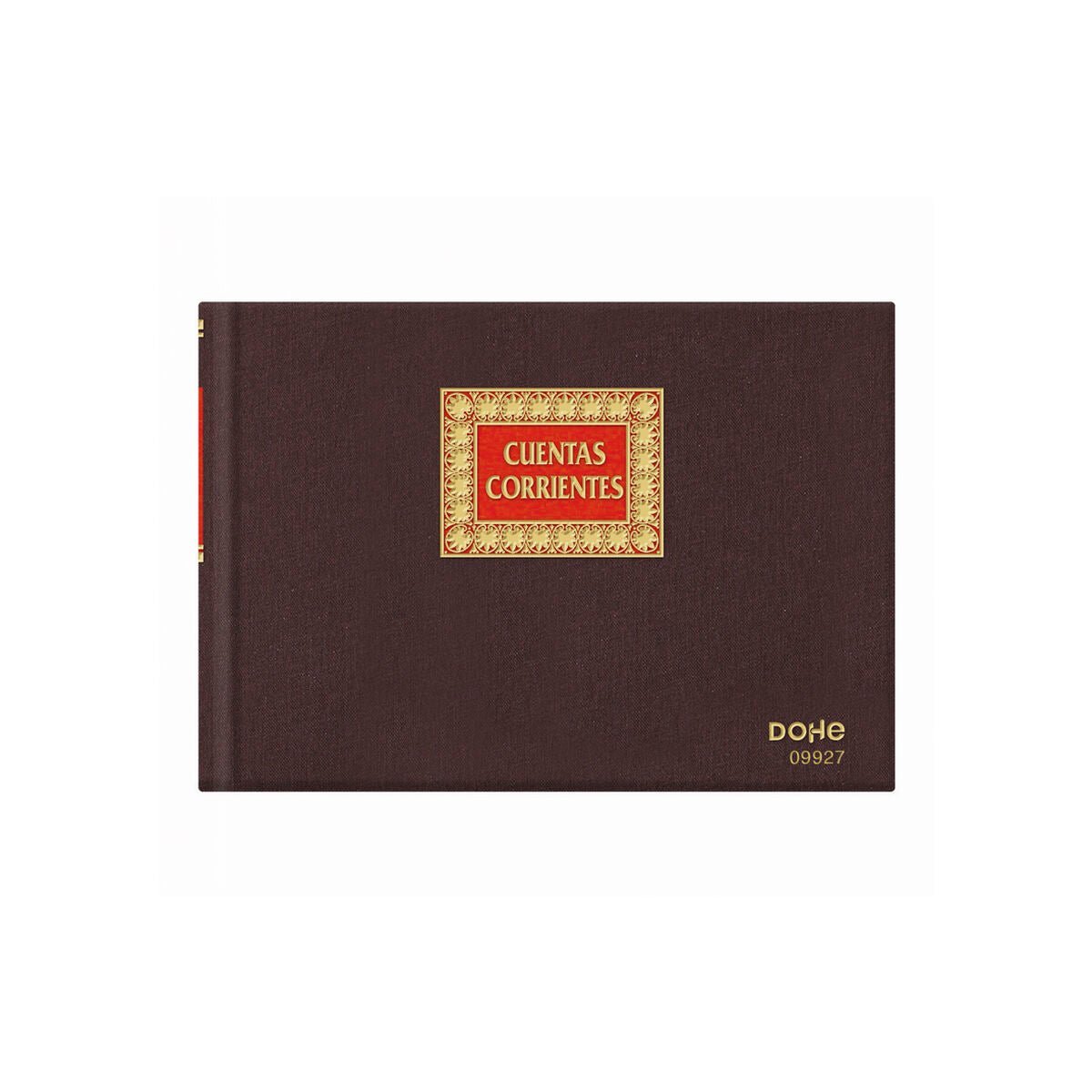 Kontobok DOHE 09927 Quarto Bordeaux 100 Blad-Kontor och Kontorsmaterial, Kontorsmaterial-DOHE-peaceofhome.se