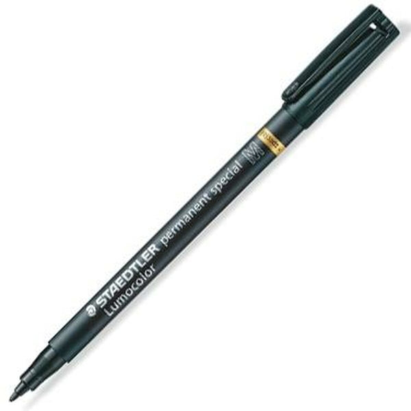 Permanent markörpenna Staedtler 319 Svart 10 Delar (10 antal)-Kontor och Kontorsmaterial, Kulspetspennor, pennor och skrivverktyg-Staedtler-peaceofhome.se