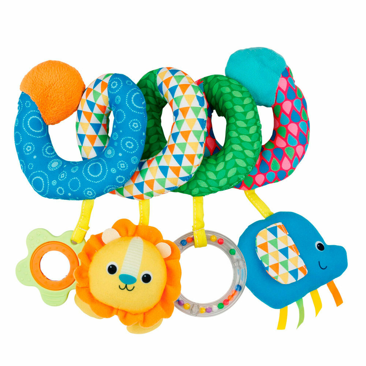 Skallra Winfun 20 x 20 x 9 cm (6 antal)-Bebis, Leksaker för småbarn-Winfun-peaceofhome.se