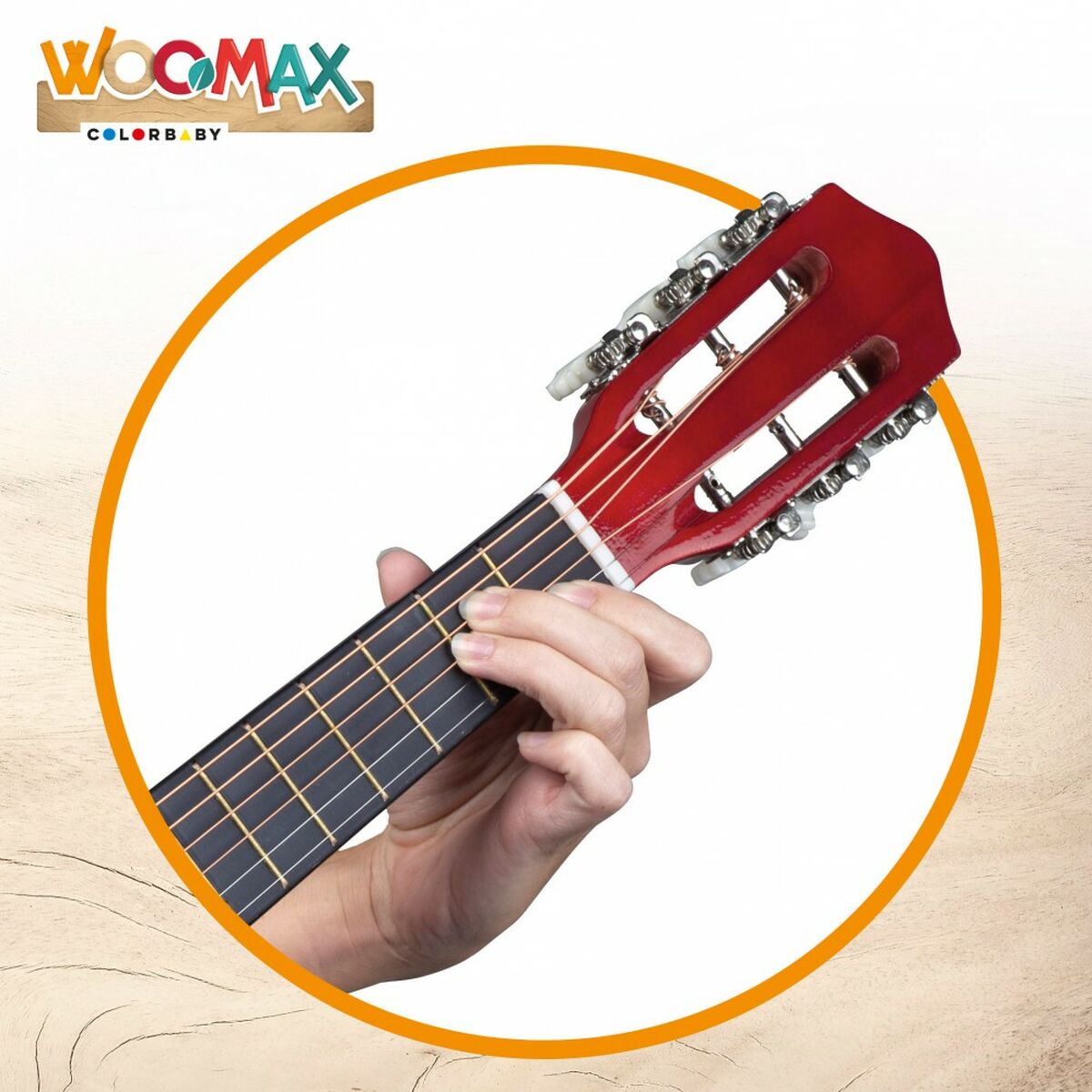Gitarr för barn Woomax 76 cm-Leksaker och spel, Barns Musikinstrument-Woomax-peaceofhome.se