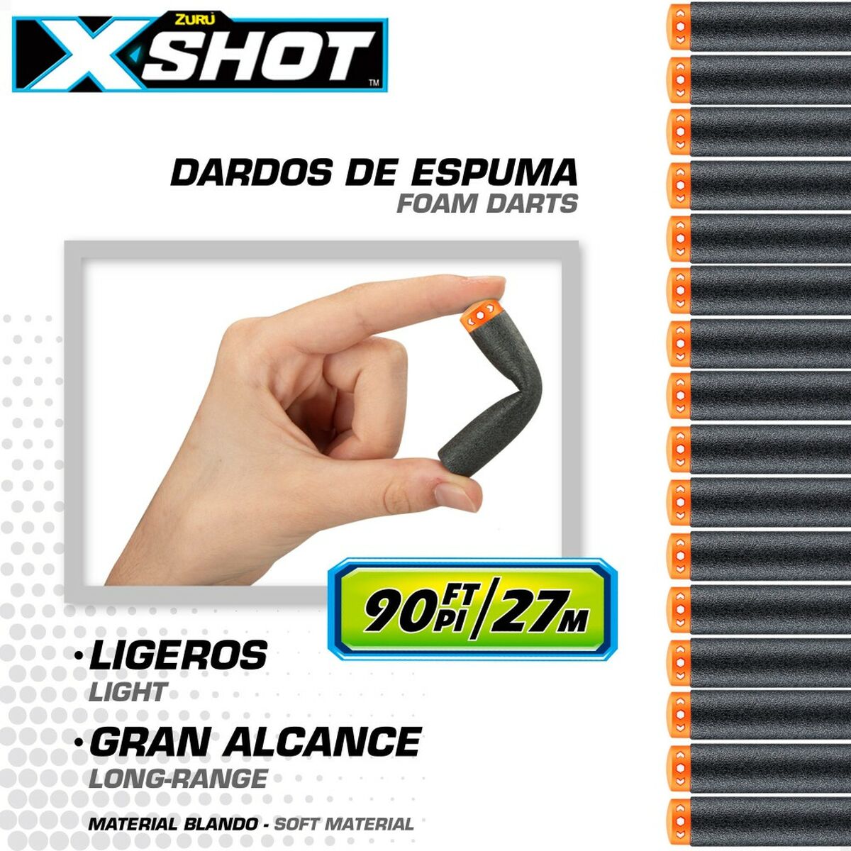 Pistol med Pilar Zuru X-Shot Dread