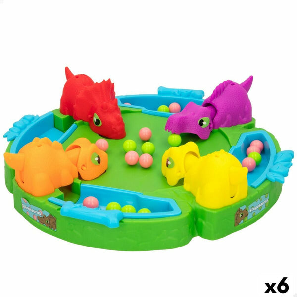 Sällskapsspel Colorbaby Dinosaurie (6 antal)-Leksaker och spel, Spel och tillbehör-Colorbaby-peaceofhome.se