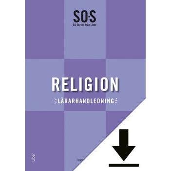SO-Serien Religion Lärarhandledning (nedladdningsbar) 12 mån-Digitala böcker-Liber-peaceofhome.se