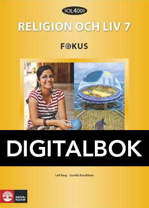 SOL 4000 Religion och liv 7 Fokus Elevbok Digitalbok-Digitala böcker-Natur & Kultur Digital-peaceofhome.se