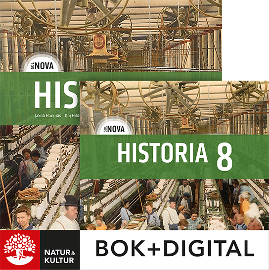 SOL NOVA Historia 8 Paket Bok+Digital-Digitala böcker-Natur & Kultur Digital-peaceofhome.se