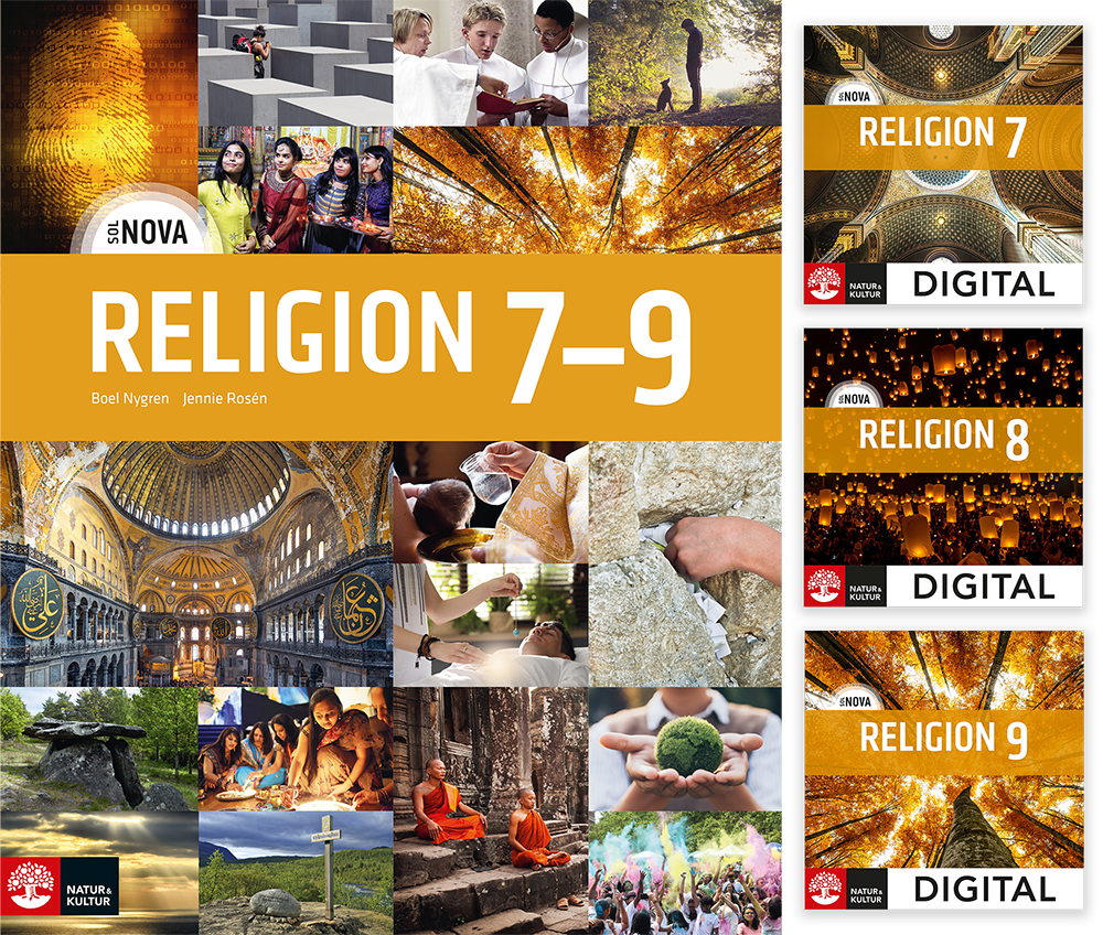 SOL NOVA Religion 7-9 Paket Bok+Digital-Digitala böcker-Natur & Kultur Digital-peaceofhome.se