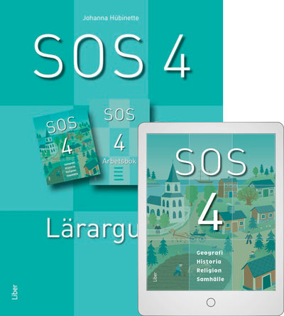 SOS 4 Lärarguide med Digital (lärarlicens)-Digitala böcker-Liber-peaceofhome.se