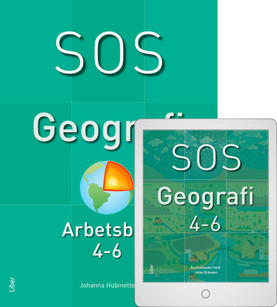 SOS Geografi 4-6 Arbetsbok med Digital (elevlicens)-Digitala böcker-Liber-peaceofhome.se