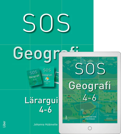 SOS Geografi 4-6 Lärarguide med Digital (lärarlicens)-Digitala böcker-Liber-peaceofhome.se