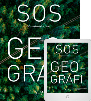 SOS Geografi 7-9 med Digital (elevlicens)-Digitala böcker-Liber-peaceofhome.se