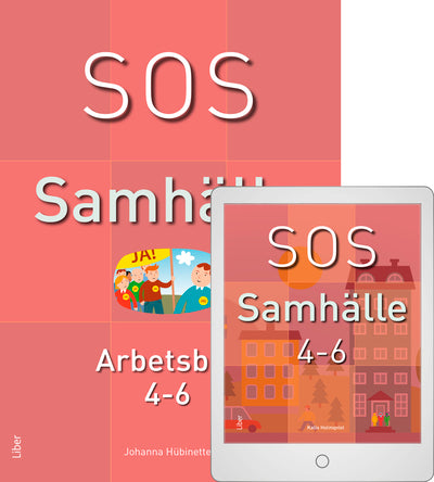 SOS Samhälle 4-6 Arbetsbok med Digital (elevlicens)-Digitala böcker-Liber-peaceofhome.se
