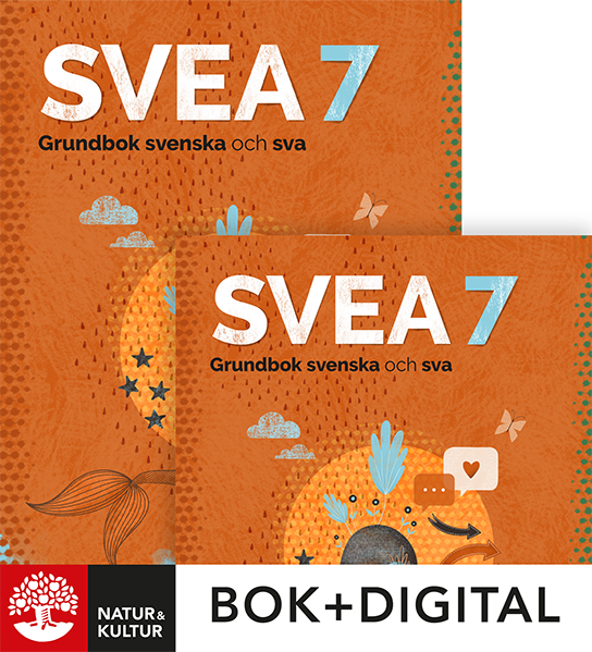 SVEA 7 Grundbok svenska och sva Paket Bok+Digital-Digitala böcker-Natur & Kultur Digital-peaceofhome.se