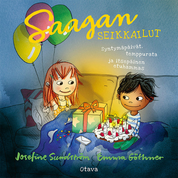 Saagan seikkailut - Syntymäpäivät, temppurata ja itsepäinen etuhammas-Digitala böcker-Axiell-peaceofhome.se
