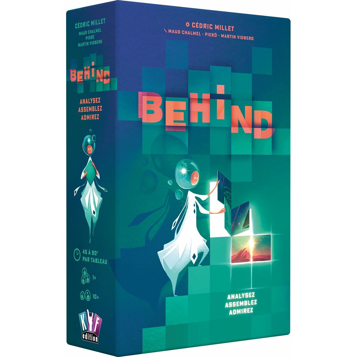 Sällskapsspel Asmodee Behind-Leksaker och spel, Spel och tillbehör-Asmodee-peaceofhome.se