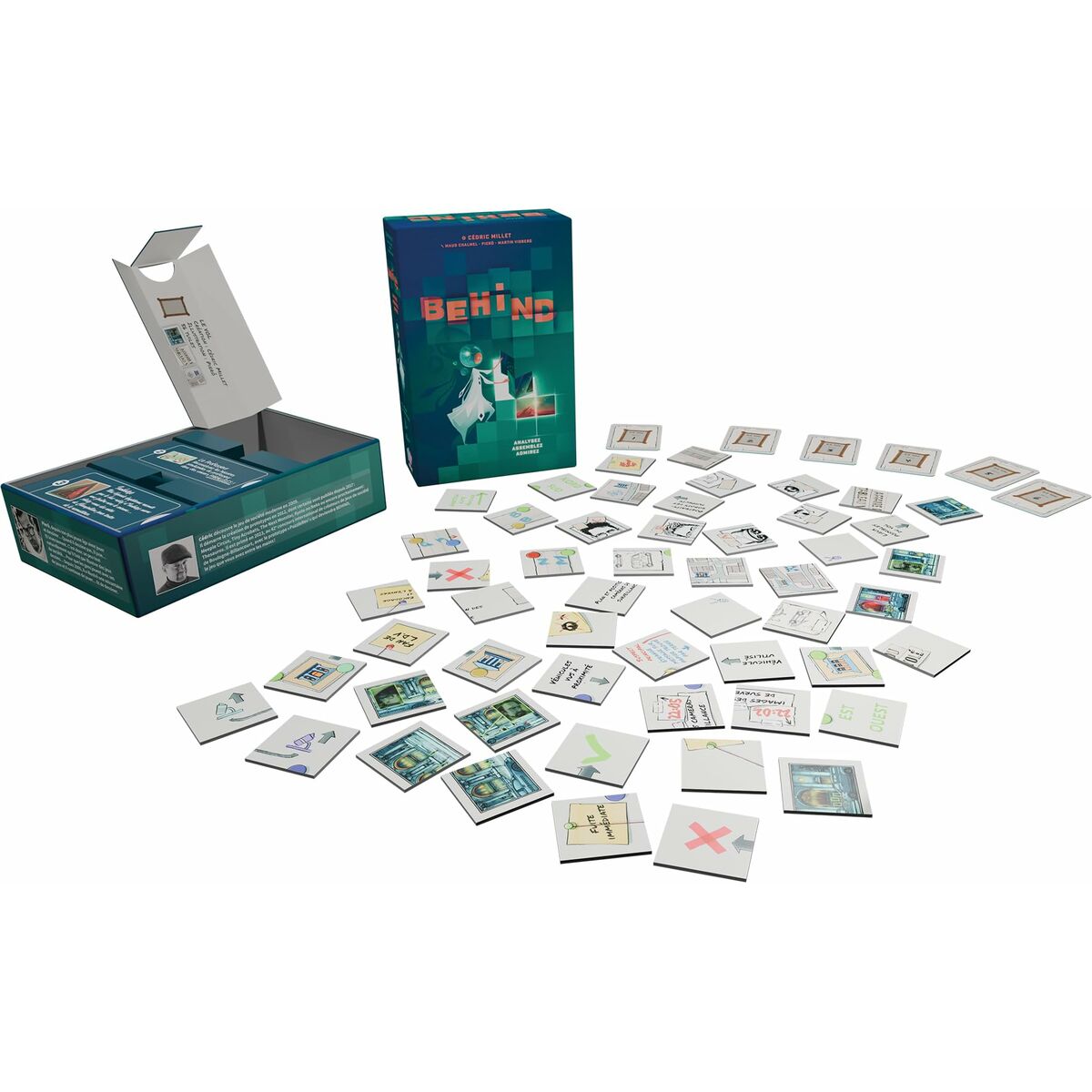 Sällskapsspel Asmodee Behind-Leksaker och spel, Spel och tillbehör-Asmodee-peaceofhome.se