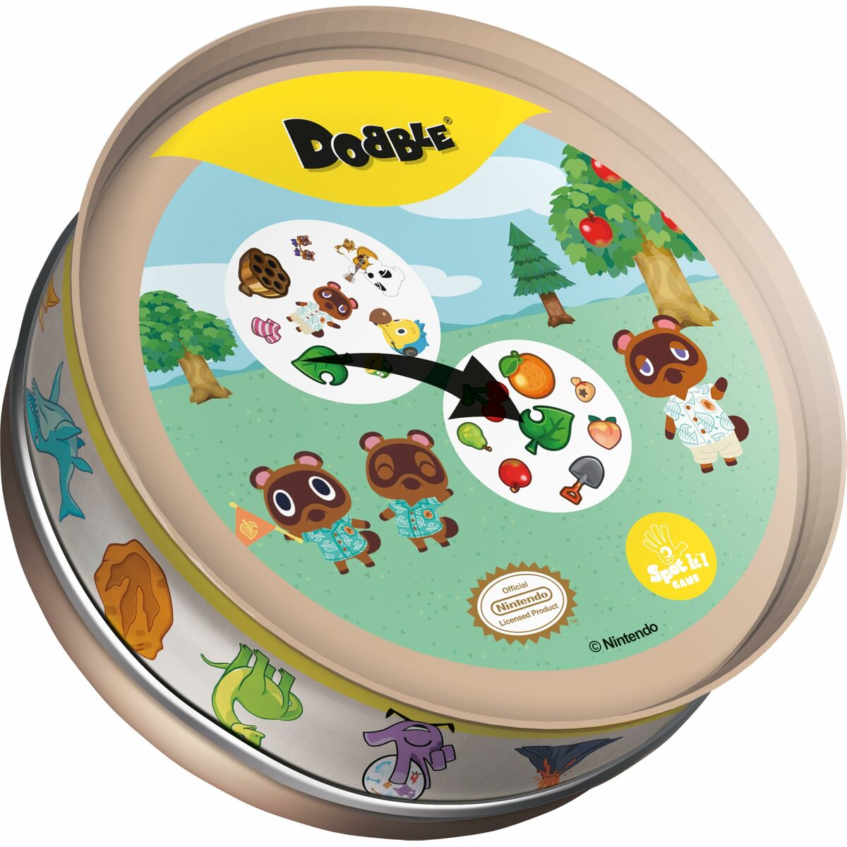 Sällskapsspel Asmodee Dobble : Animal Crossing-Leksaker och spel, Spel och tillbehör-Asmodee-peaceofhome.se