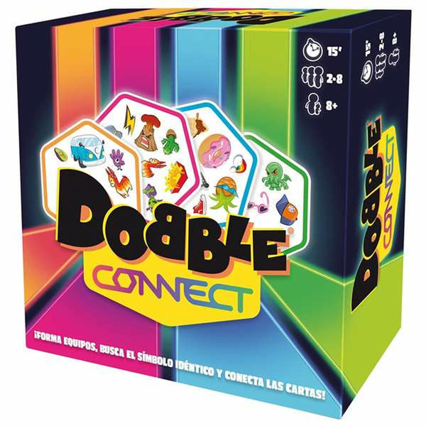 Sällskapsspel Asmodee Dobble Connect-Leksaker och spel, Spel och tillbehör-Asmodee-peaceofhome.se