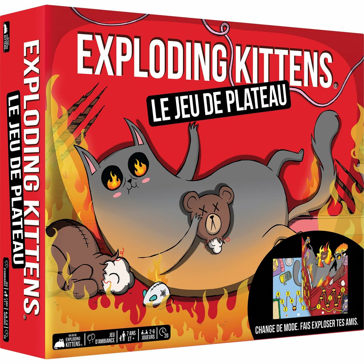 Sällskapsspel Asmodee Exploding Kittens-Leksaker och spel, Spel och tillbehör-Asmodee-peaceofhome.se