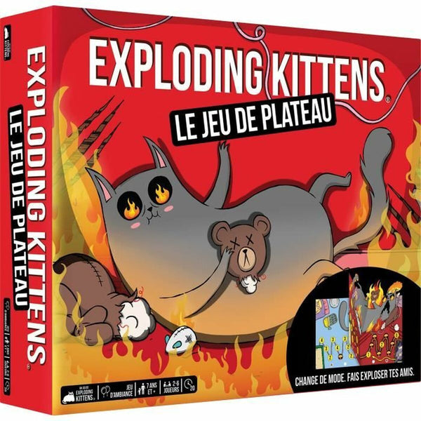 Sällskapsspel Asmodee Exploding Kittens-Leksaker och spel, Spel och tillbehör-Asmodee-peaceofhome.se