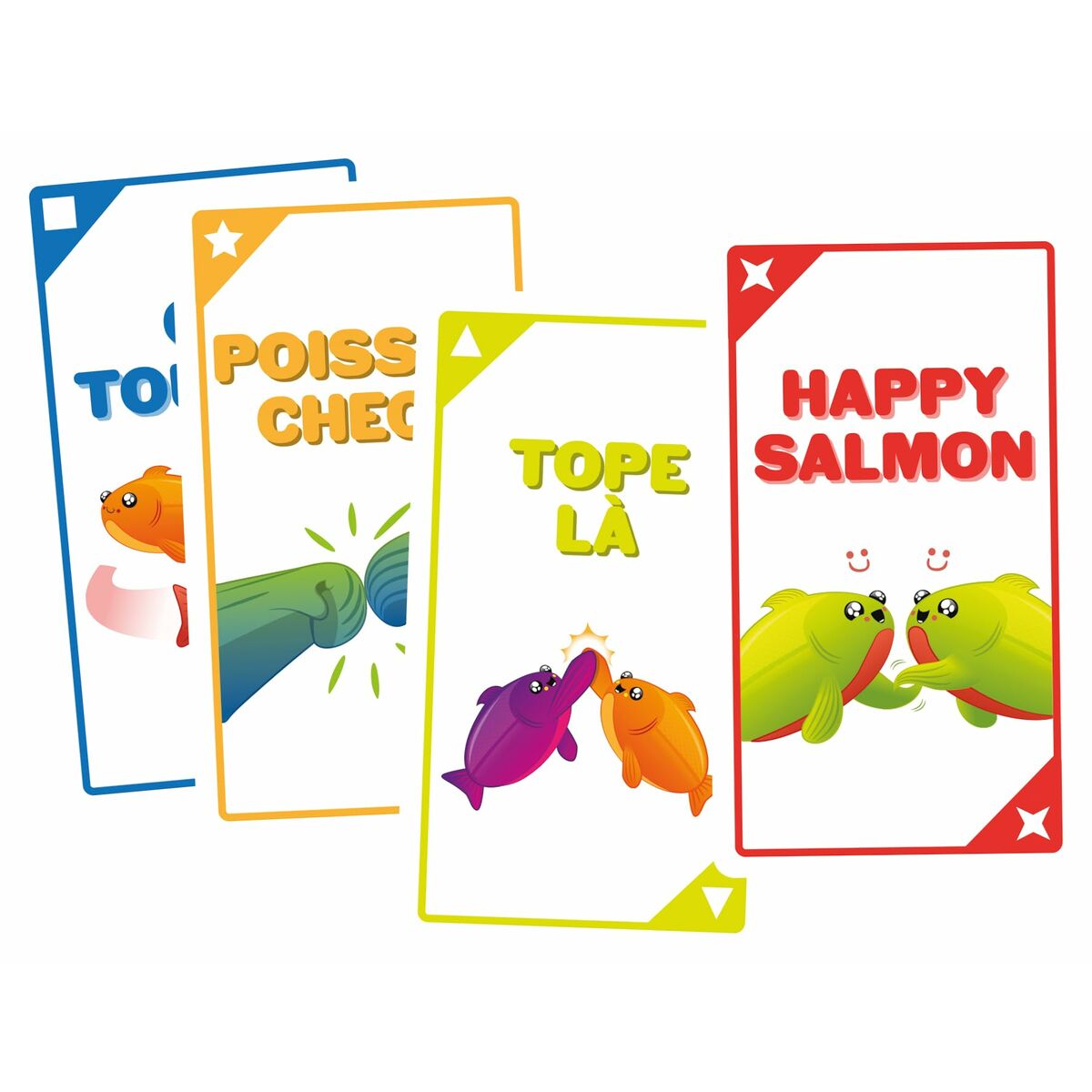Sällskapsspel Asmodee Happy Salmon-Leksaker och spel, Spel och tillbehör-Asmodee-peaceofhome.se