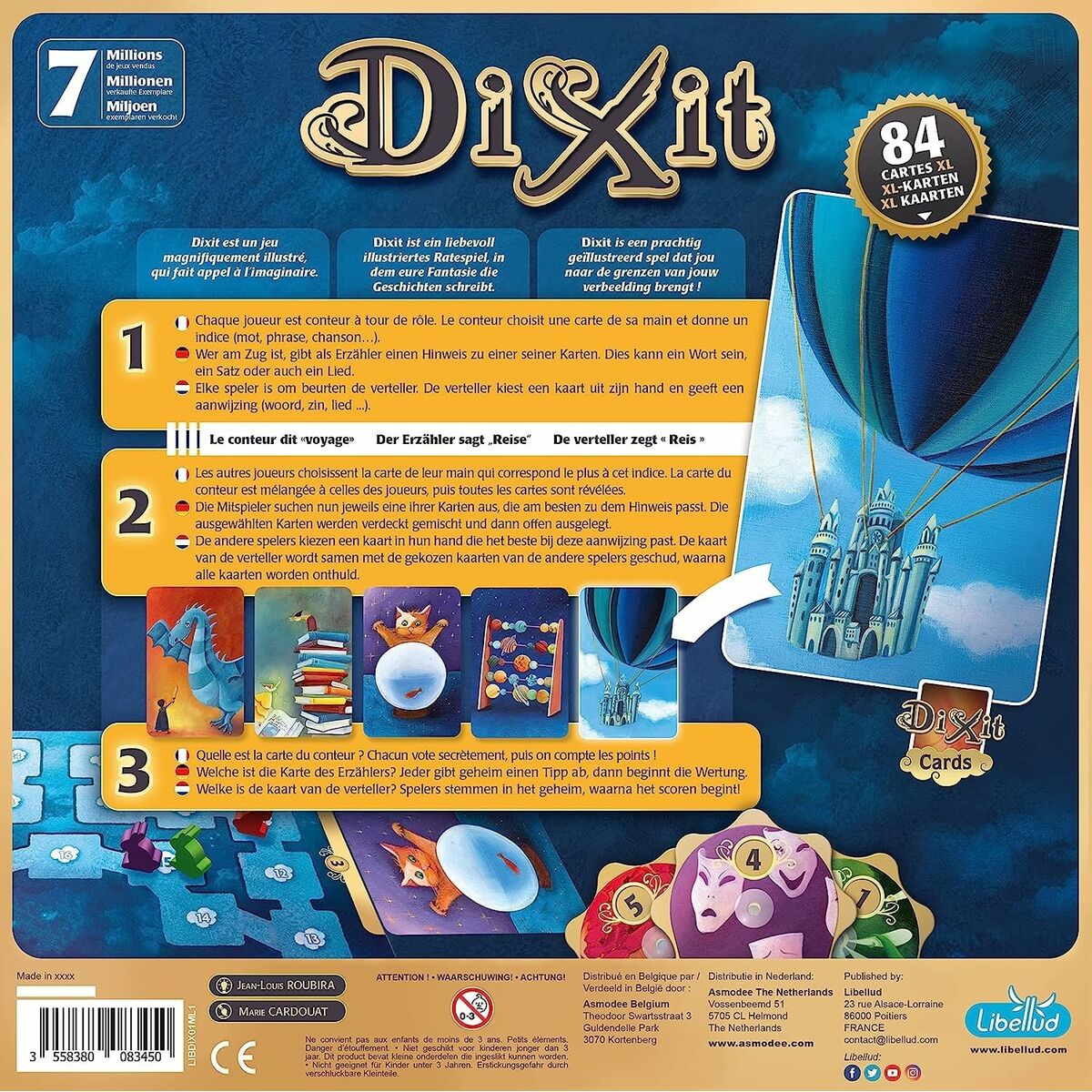 Sällskapsspel Asmodee-Leksaker och spel, Spel och tillbehör-Asmodee-peaceofhome.se