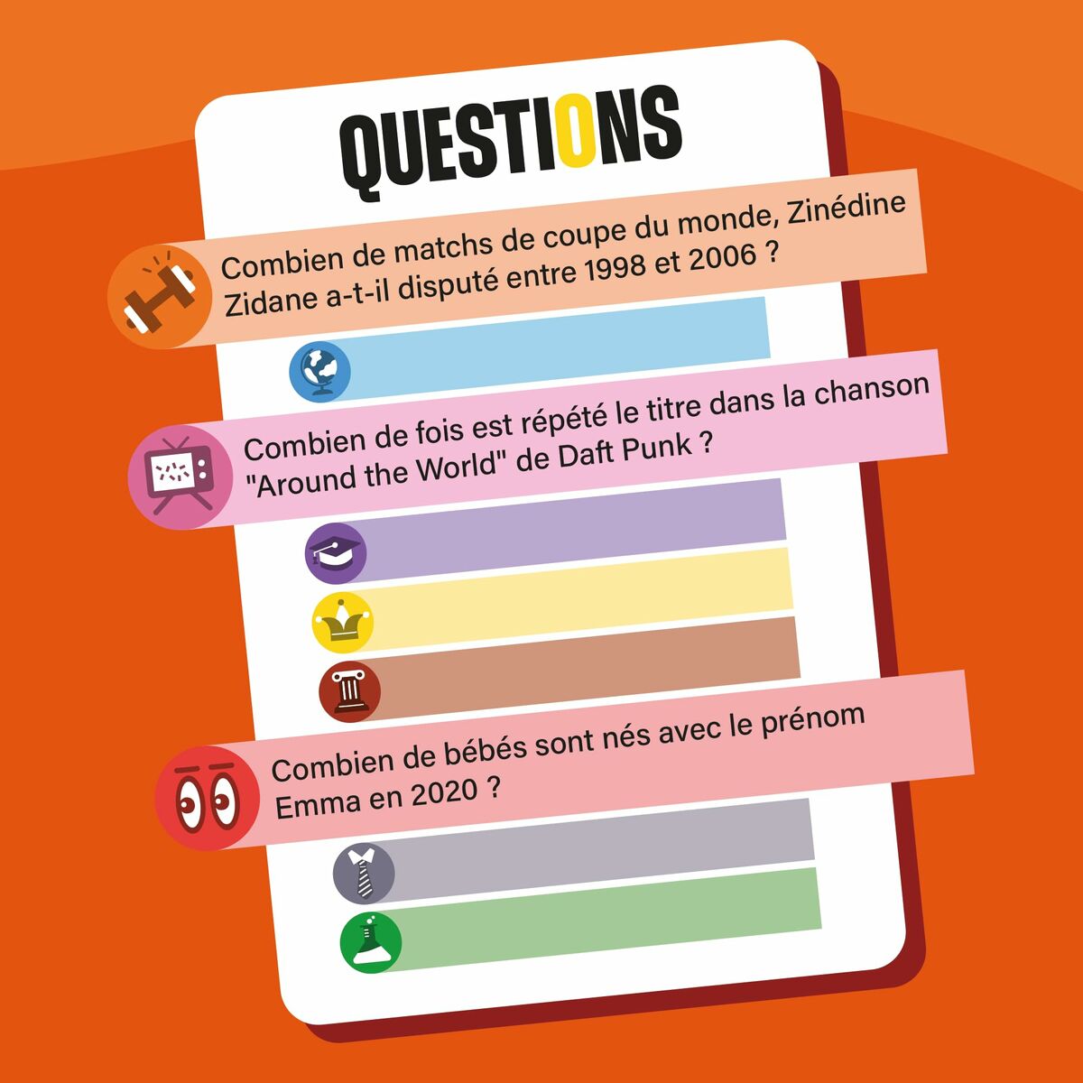 Sällskapsspel Asmodee The Closest Wins: The Ultimate Quiz Game-Leksaker och spel, Spel och tillbehör-Asmodee-peaceofhome.se