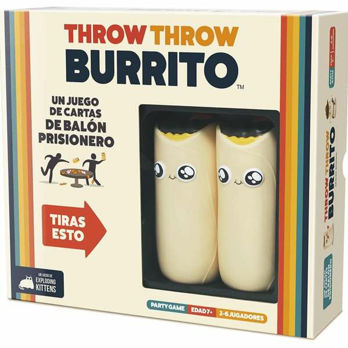 Sällskapsspel Asmodee Throw Throw Burrito (ES)-Leksaker och spel, Spel och tillbehör-Asmodee-peaceofhome.se