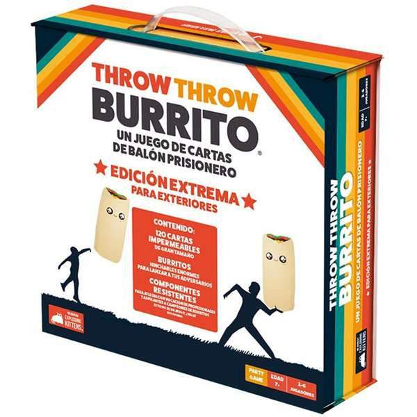 Sällskapsspel Asmodee Throw Throw Burrito Edición Extrema ES-Leksaker och spel, Spel och tillbehör-Asmodee-peaceofhome.se