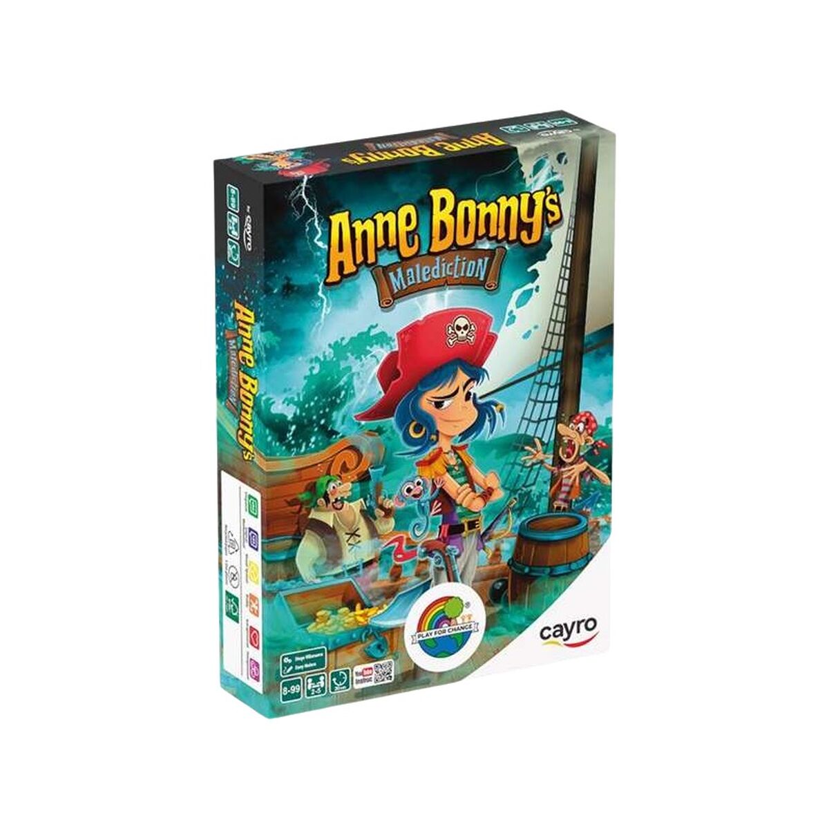 Sällskapsspel Cayro Anne Bonny'S-Leksaker och spel, Spel och tillbehör-Cayro-peaceofhome.se