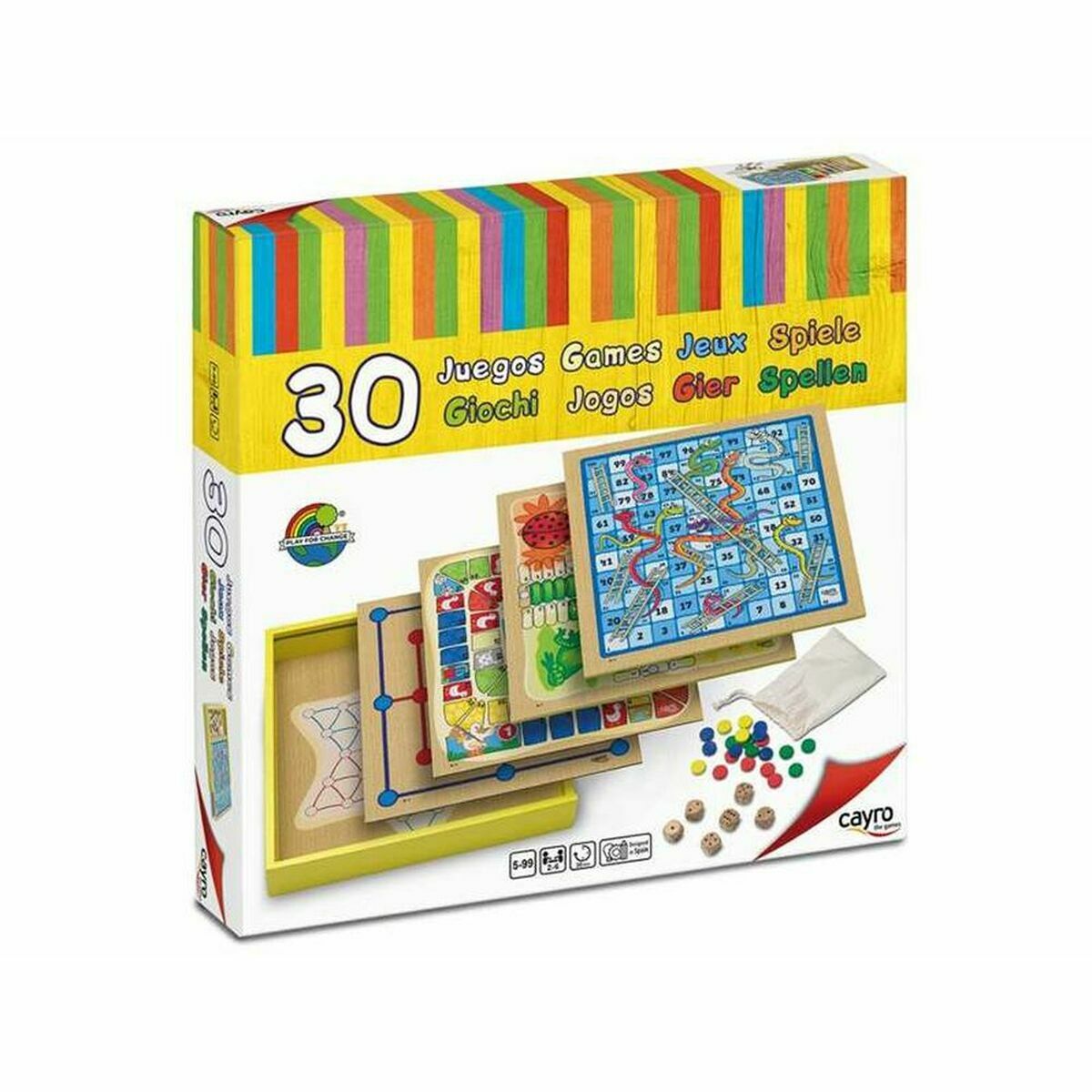 Sällskapsspel Cayro (Renoverade A)-Leksaker och spel, Spel och tillbehör-Cayro-peaceofhome.se