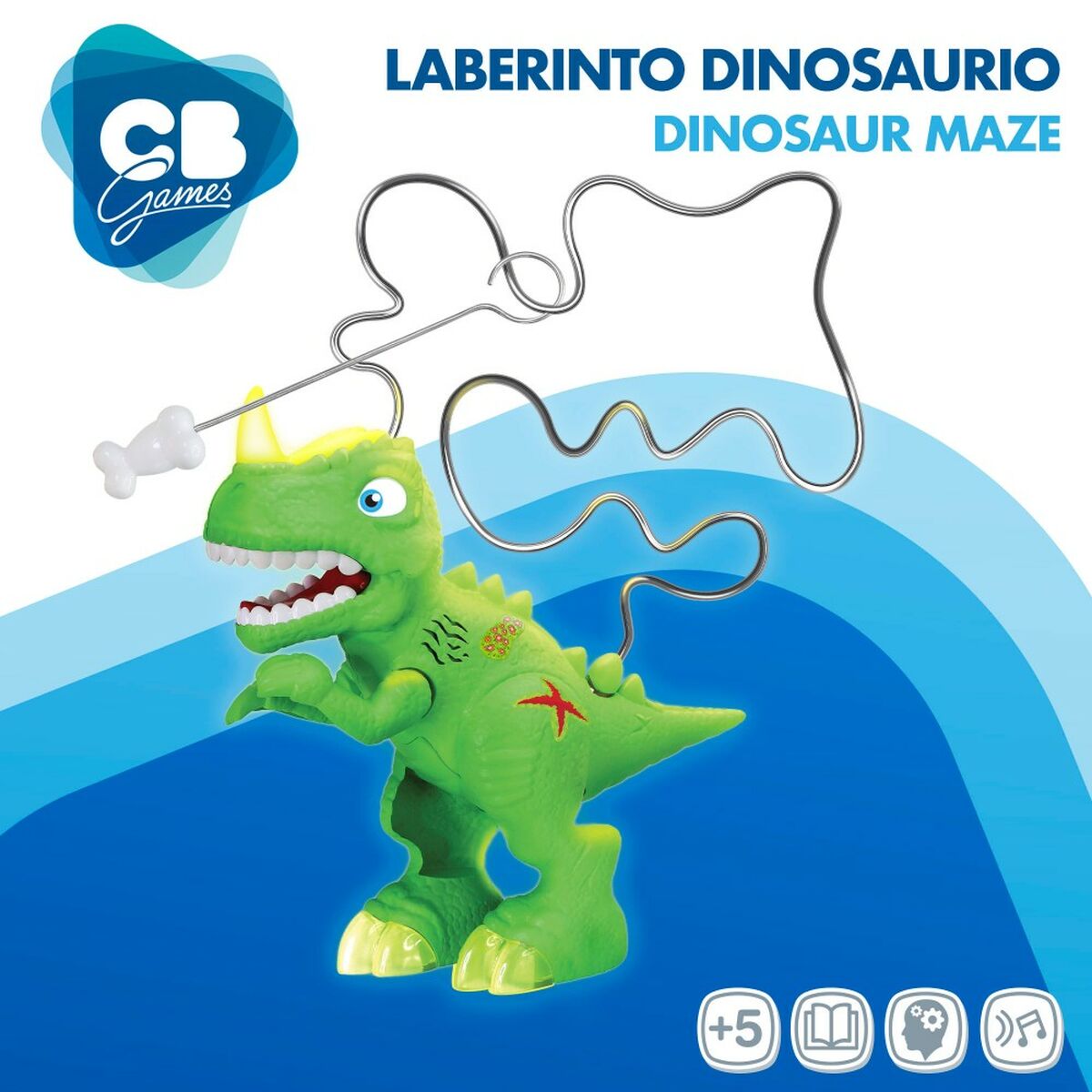 Sällskapsspel Colorbaby Dinosaurie (6 antal)-Leksaker och spel, Spel och tillbehör-Colorbaby-peaceofhome.se