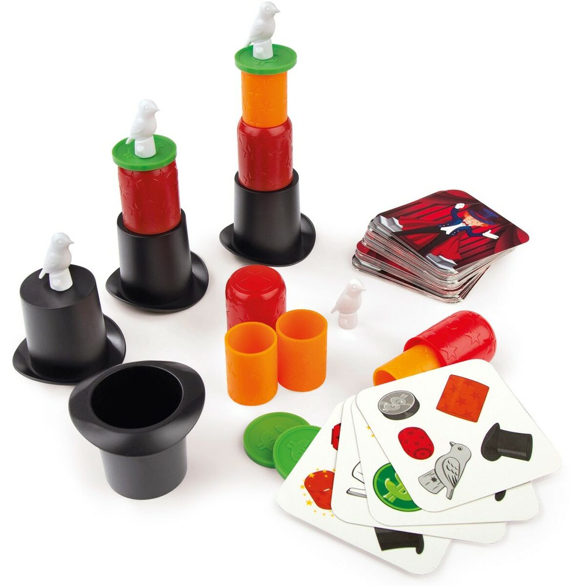 Sällskapsspel Colorbaby Hög hatt (6 antal)-Leksaker och spel, Spel och tillbehör-Colorbaby-peaceofhome.se