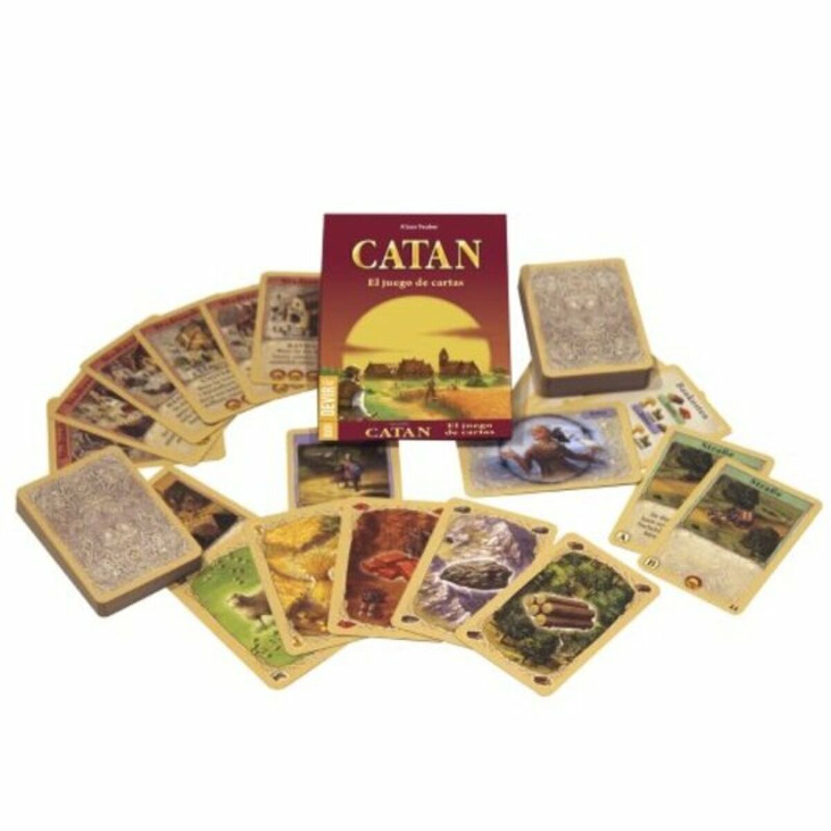 Sällskapsspel Devir Catan Mini-Leksaker och spel, Spel och tillbehör-Devir-peaceofhome.se