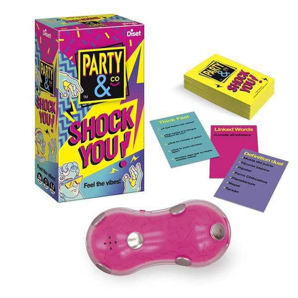 Sällskapsspel Diset Party & Co Shock you (ES)-Leksaker och spel, Spel och tillbehör-Diset-peaceofhome.se