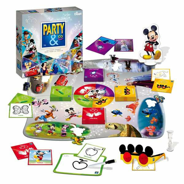 Sällskapsspel Diset Party & co Disney ES-Leksaker och spel, Spel och tillbehör-Diset-peaceofhome.se