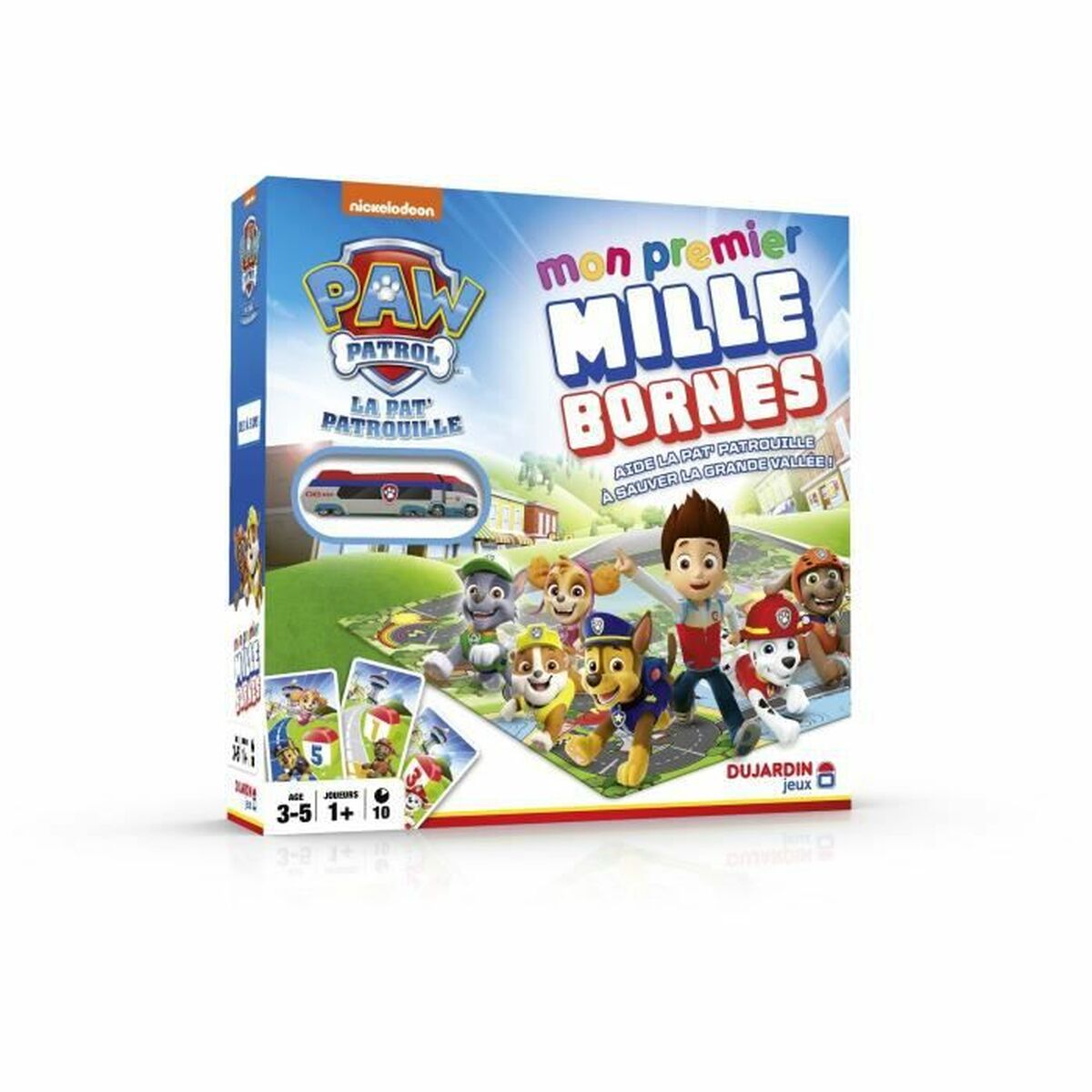 Sällskapsspel Dujardin Mille Bornes Pat Patrol (FR)-Leksaker och spel, Spel och tillbehör-Dujardin-peaceofhome.se