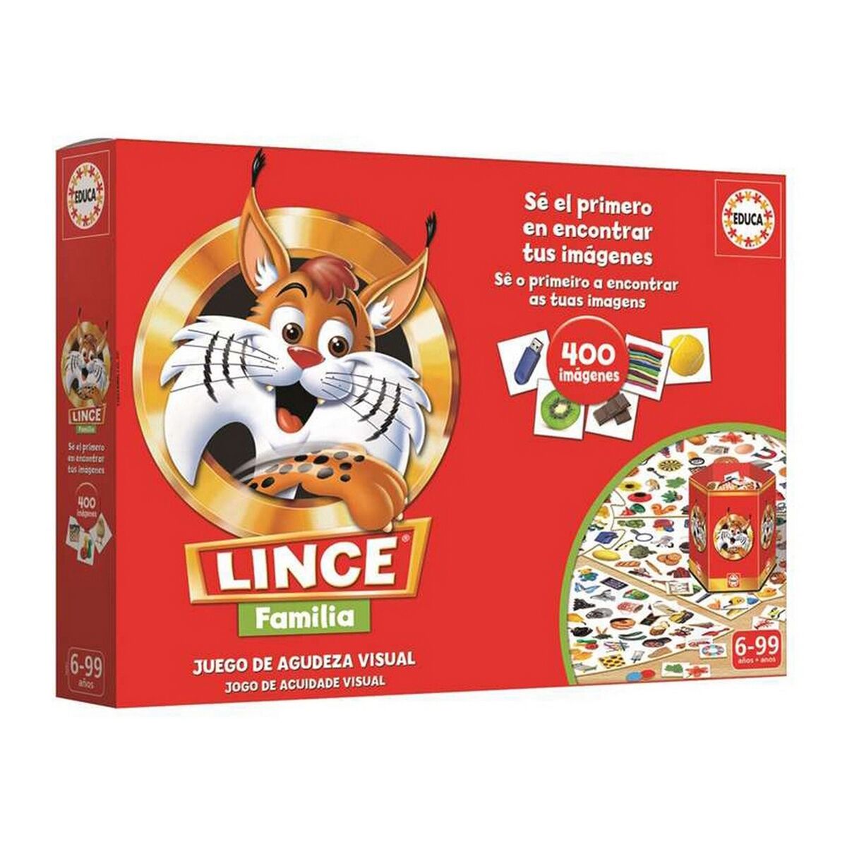Sällskapsspel Educa Lince 421 Delar-Leksaker och spel, Spel och tillbehör-Educa-peaceofhome.se