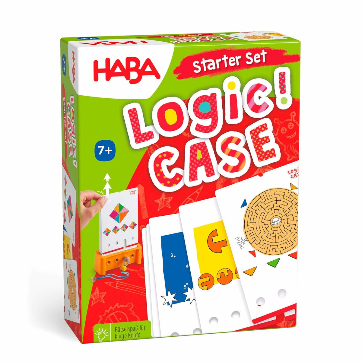 Sällskapsspel HABA Logic Case Starter Set-Leksaker och spel, Spel och tillbehör-HABA-peaceofhome.se