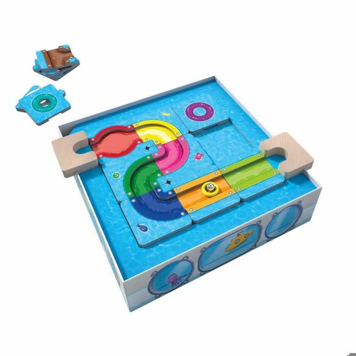 Sällskapsspel HABA Logic Games - Splash Labyrinth-Leksaker och spel, Spel och tillbehör-HABA-peaceofhome.se