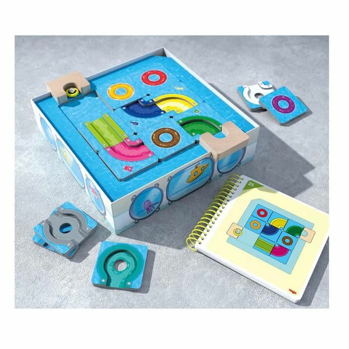 Sällskapsspel HABA Logic Games - Splash Labyrinth-Leksaker och spel, Spel och tillbehör-HABA-peaceofhome.se