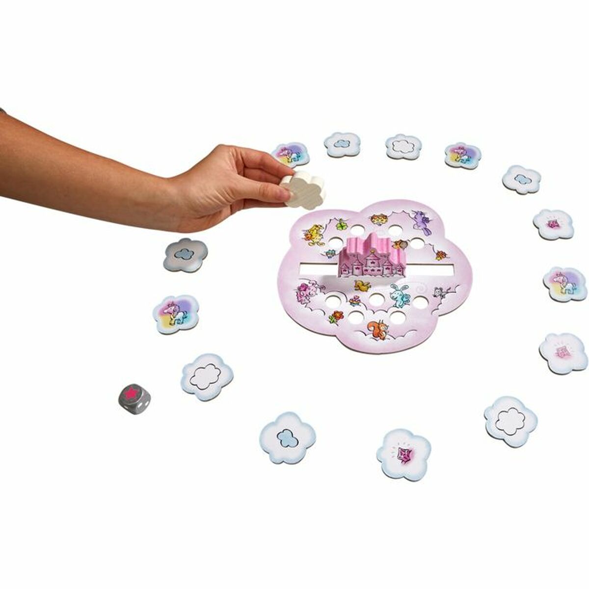 Sällskapsspel HABA Unicorn Glitterluck Cloud Stacking-Leksaker och spel, Spel och tillbehör-HABA-peaceofhome.se