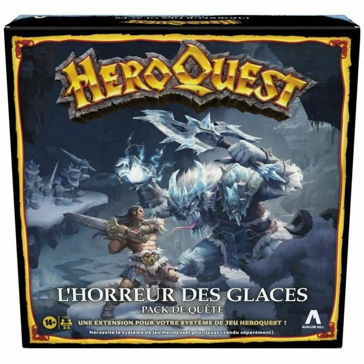 Sällskapsspel Hasbro Hero Quest-Leksaker och spel, Spel och tillbehör-Hasbro-peaceofhome.se