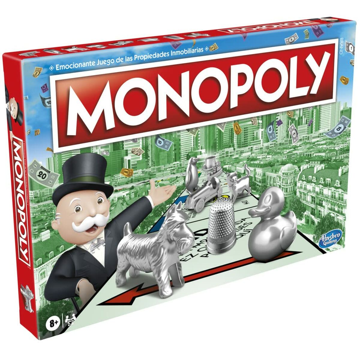 Sällskapsspel Hasbro Monopoly Clasico Madrid ES-Leksaker och spel, Spel och tillbehör-Hasbro-peaceofhome.se