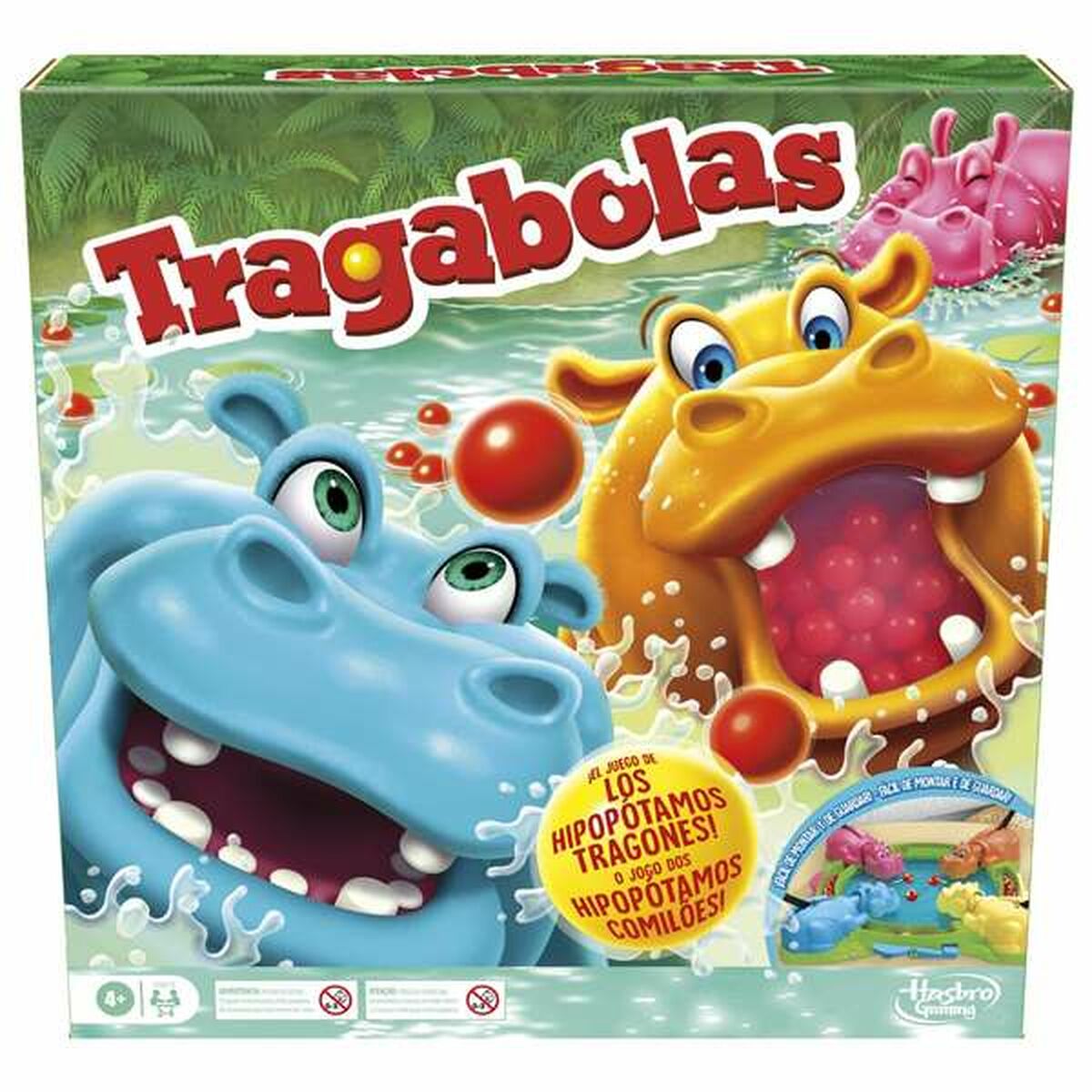 Sällskapsspel Hasbro Tragabolas-Leksaker och spel, Spel och tillbehör-Hasbro-peaceofhome.se