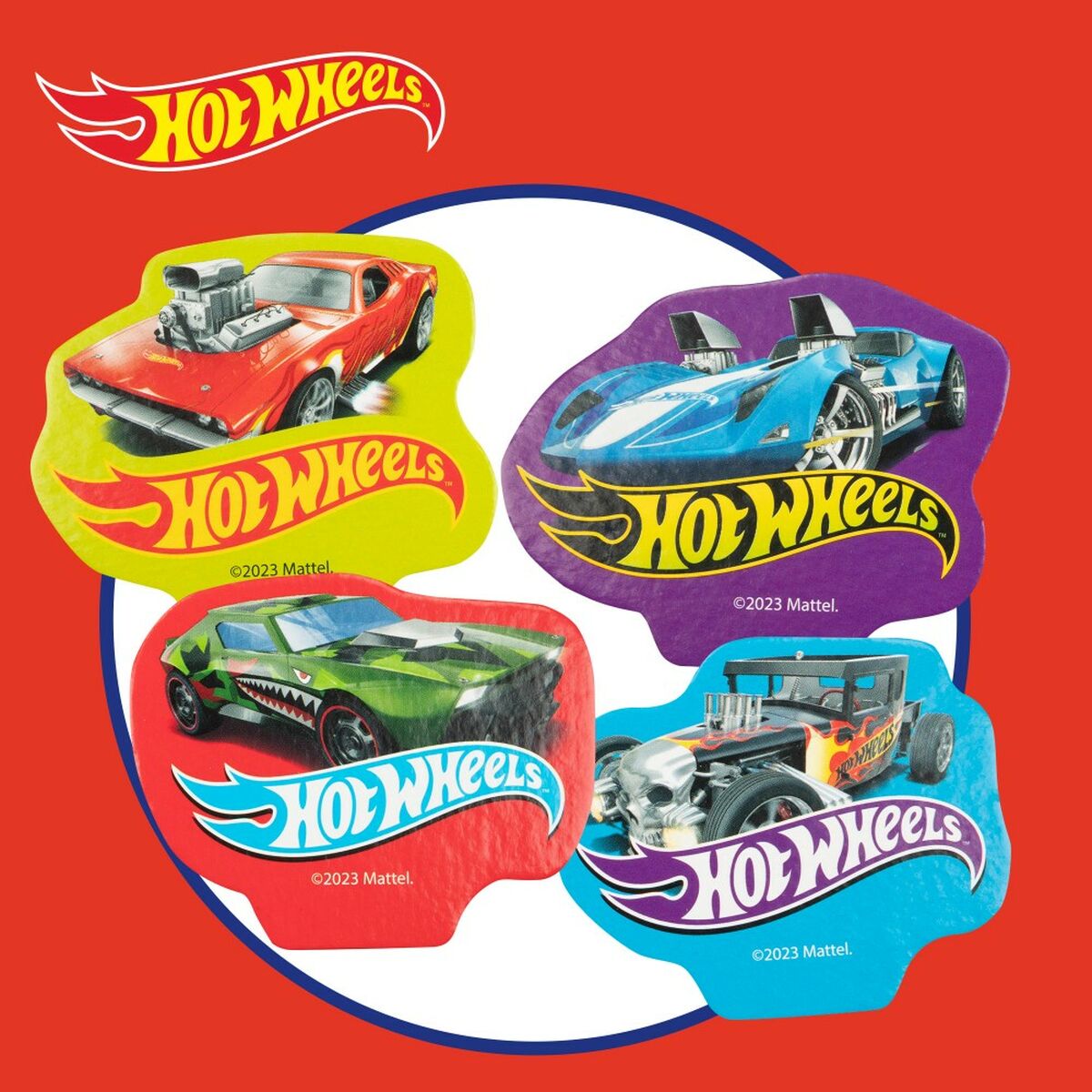 Sällskapsspel Hot Wheels Speed Race Game (6 antal)
