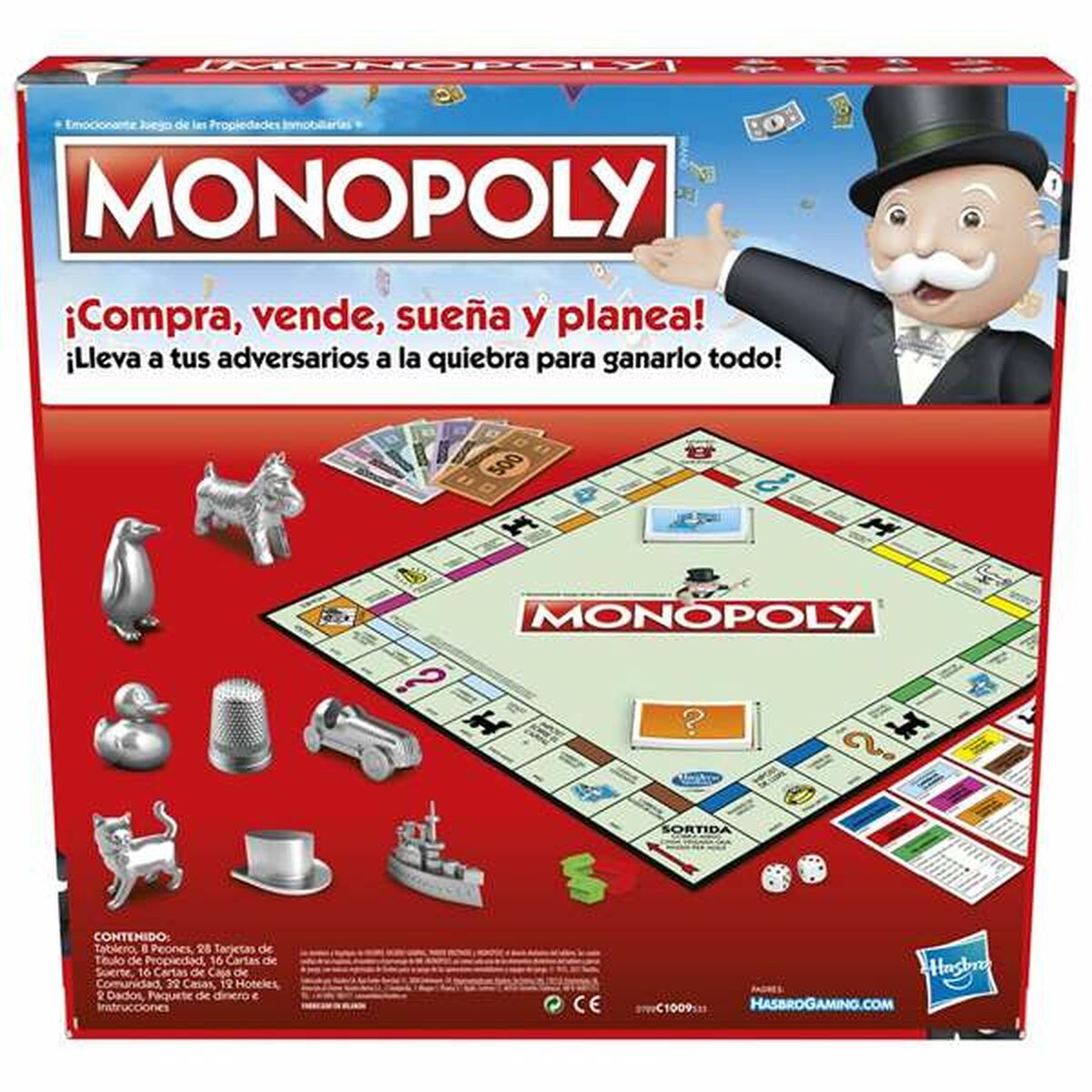 Sällskapsspel Monopoly Barcelona-Leksaker och spel, Spel och tillbehör-Monopoly-peaceofhome.se