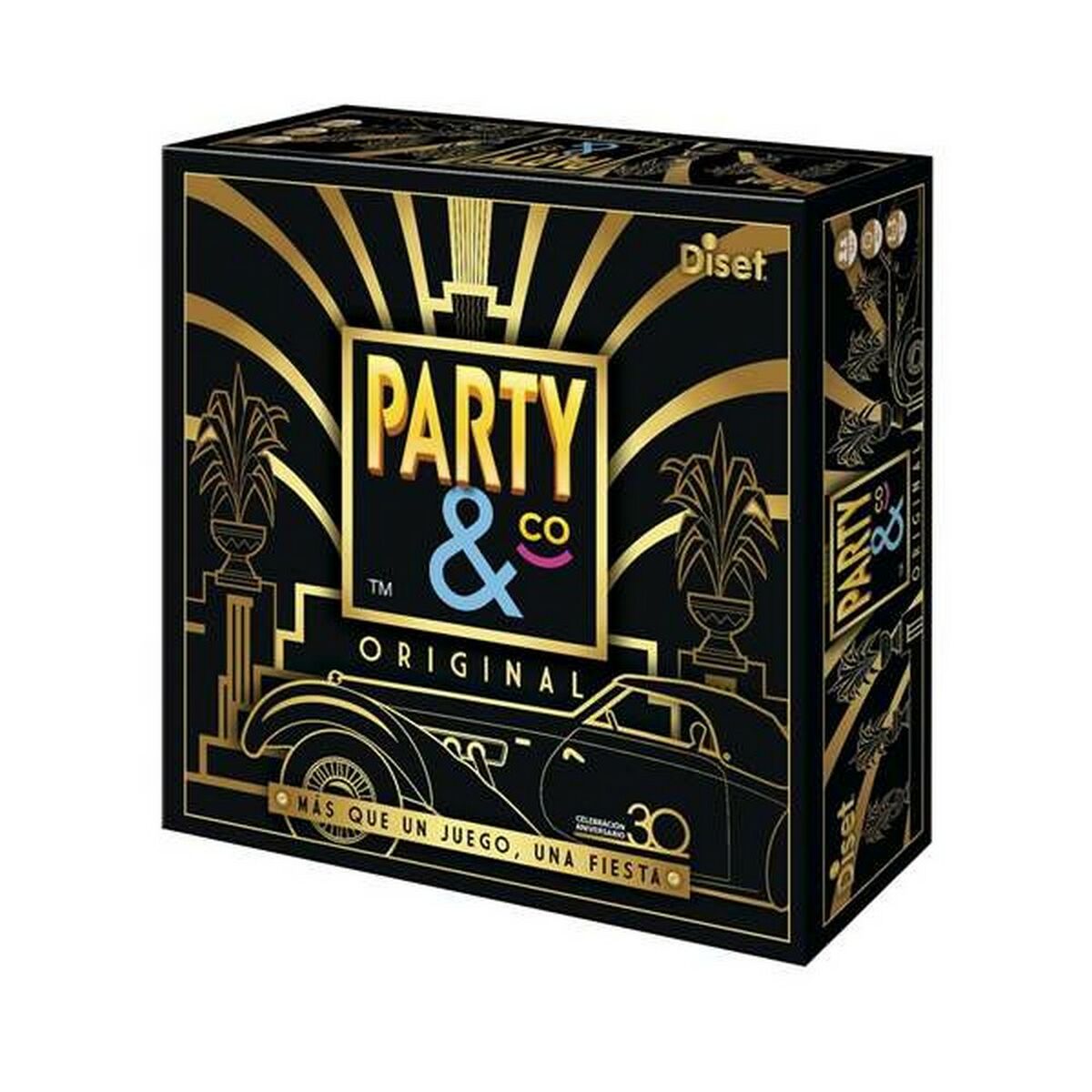 Sällskapsspel Party & Co Original Diset 10201 (ES)-Leksaker och spel, Spel och tillbehör-Diset-peaceofhome.se